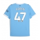 Manchester City Phil Foden #47 Domaci Dres 2025-26 Kratak Rukav